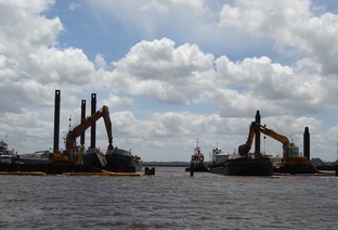 completed dredging projects